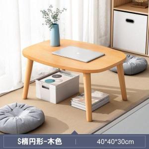 ローテーブル おしゃれ 木製 北欧 白 センタ...の詳細画像2