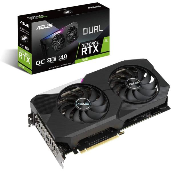 【非LHR】ASUS NVIDIA GeForce RTX 3070 搭載 デュアルファンモデル 8...