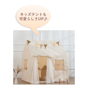 布製 三角旗(ポンポン付き) ガーランド おし...の詳細画像5