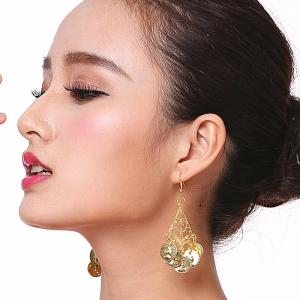 完売 ベリーダンス ピアス単品 ダンス衣装 コイン