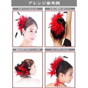 キッズ ダンス ヘア アレンジ 衣装 羽 ヘア...の詳細画像5