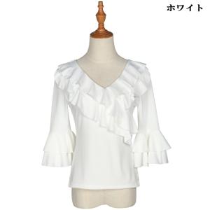 トップス ダンス衣装 フラメンコ 衣装 Tシャ...の詳細画像3