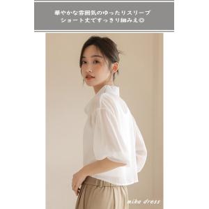 ボレロ 体型カバー ショート丈 シアー シース...の詳細画像3