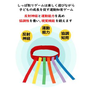 2個セット しっぽ取り しっぽ鬼 スポーツ 鬼...の詳細画像1