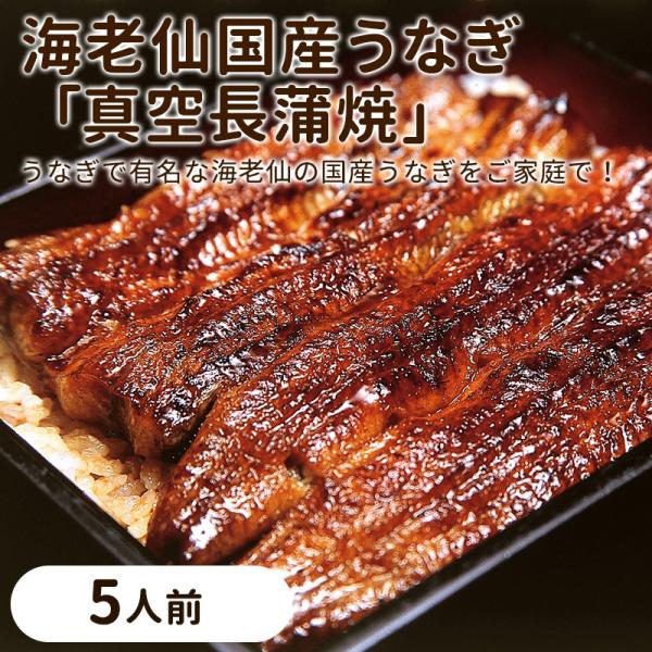 海老仙の国産うなぎ 真空長蒲焼