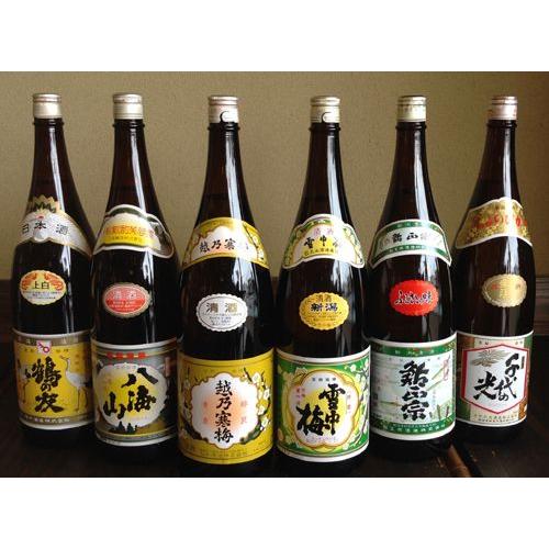 御歳暮　日本酒　お酒　プレゼント　ギフト　飲み比べ　越乃寒梅・雪中梅・八海山・鶴の友・千代の光・鮎正...