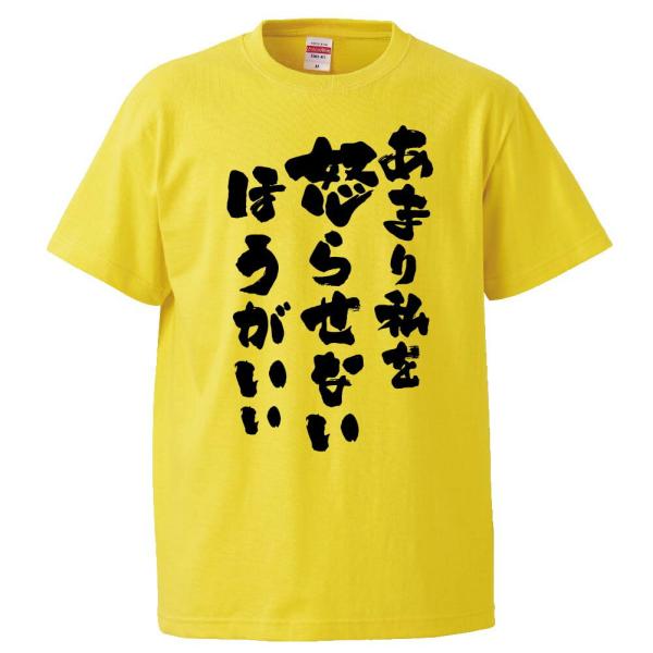 おもしろTシャツ あまり私を怒らせないほうがいい ギフト プレゼント 面白 メンズ 半袖 無地 漢字...