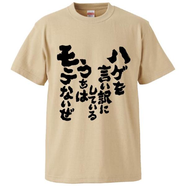 おもしろTシャツ ハゲを言い訳にしているうちはモテないぜ ギフト プレゼント 面白 メンズ 半袖 無...