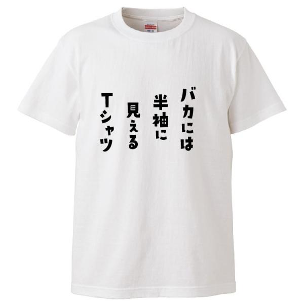 おもしろTシャツ バカには半袖に見えるTシャツ ギフト プレゼント 面白 メンズ 半袖 漢字 雑貨 ...