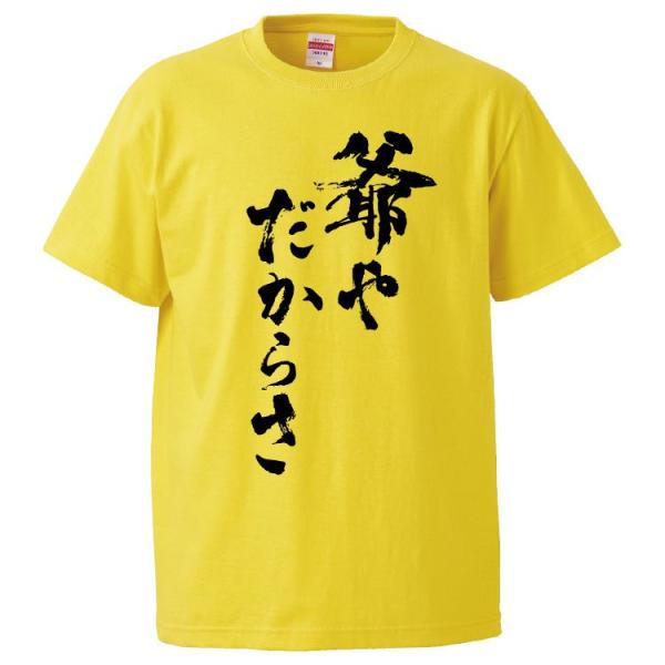 おもしろTシャツ 爺やだからさ ギフト プレゼント 面白 メンズ 半袖 漢字 雑貨 名言 パロディ ...