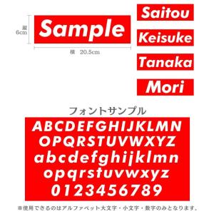 オリジナルボックスロゴ名入れTシャツ ギフト ...の詳細画像2