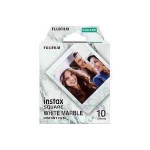 【納期1-2ヶ月】【ネコポス対応可】FUJIFILM[フジフィルム] instax SQUARE WHITEMARBLE [スクエアフィルム ホワイトマーブル]｜mikasacamera