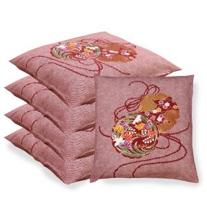 座布団カバー 59×63 5枚組 日本製 綿100% おしゃれ 八端判 八反判 5枚