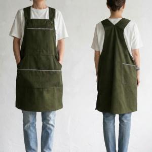エプロン かぶるだけ お尻が隠れる 撥水加工 ...の詳細画像2