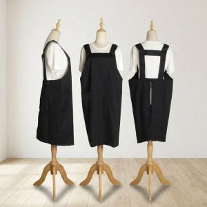 エプロンh型 かぶるだけ おしゃれ 撥水加工 ...の詳細画像3