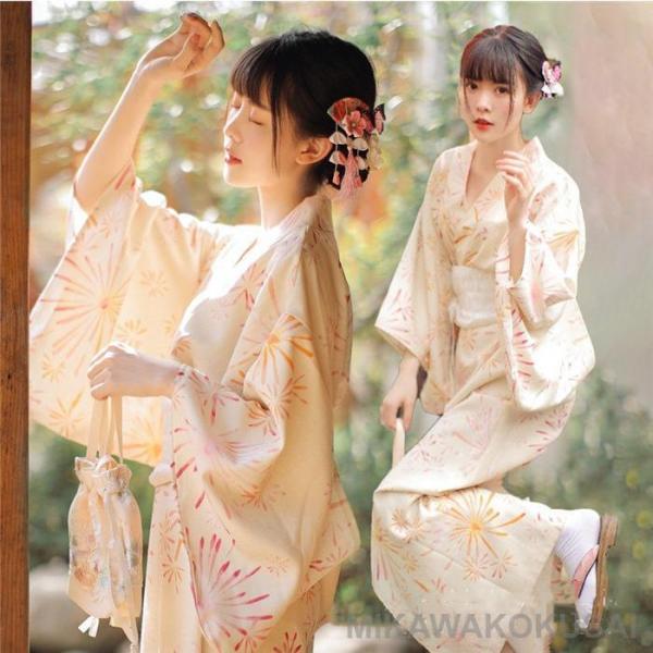 浴衣 ワンピース レディース 大人 女性 20代 30代 可愛い 個性的 花火大会 夏祭り 女性用浴...