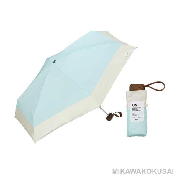 wpc パラソル 日傘 雨傘 遮光 切り継ぎタイニー 折り畳み傘 UVカット 晴雨兼用