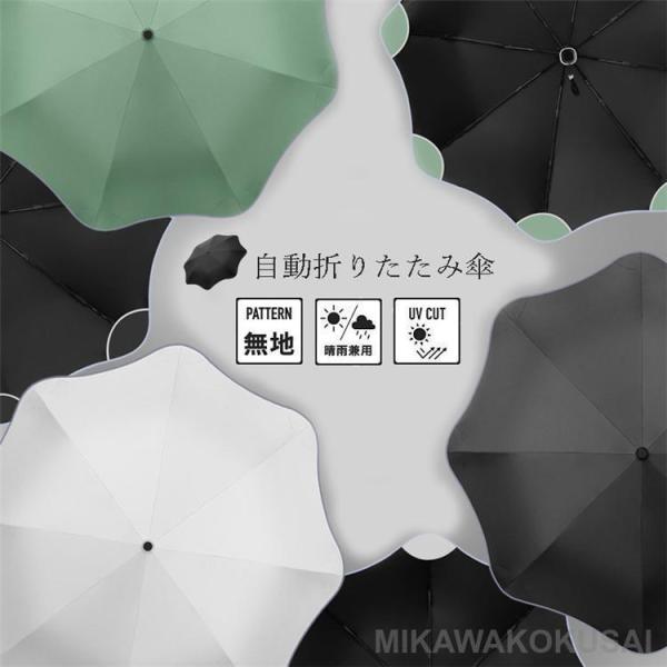 日傘 レディース 折りたたみ傘 自動開閉 8本骨 完全遮光日傘 晴雨兼用 日傘 UVカット 軽量 折...