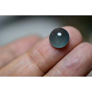 RS7-10 上品 手彫り 花型 ミャンマー産 深緑 本翡翠 ルース 裸石 硬玉