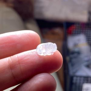 RS8-106 上品 氷種 氷陽緑 ミャンマー産 天然 A貨 本翡翠 ルース 裸石