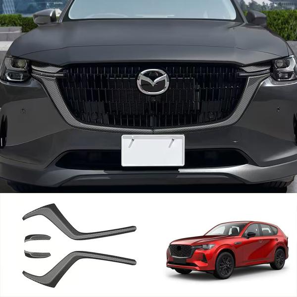 新型 ＣＸ６０（マツダ）ＫＨ系 フロントグリルパネル インテリアパネル アクセサリー 外装パーツ 傷...