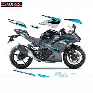 カワサキ NINJA400 400 2018-2022 2018 2019 2020 2022 忍者オートバイフェアリングステッカー