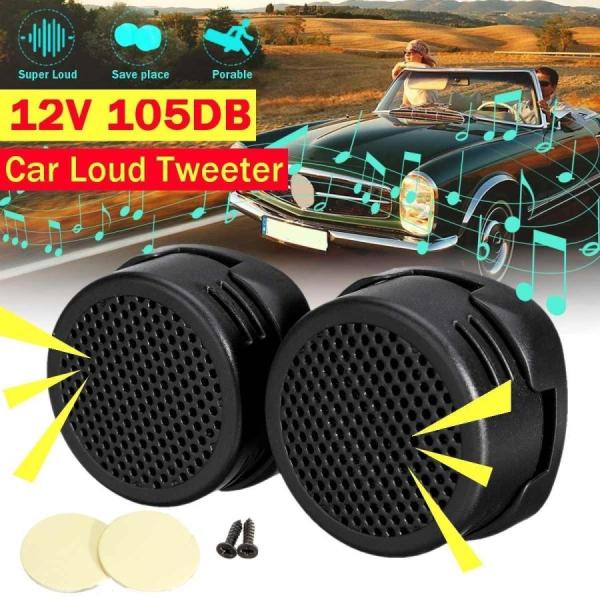 ペア車のミニスピーカー 12V 500 ワットユニバーサルカーオーディオ音楽ステレオスーパーサウンド...