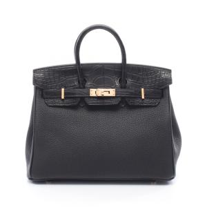 エルメス バーキン25 タッチ ブランドオフ HERMES その他 ハンドバッグ アリゲーター/トリヨンクレマンス 中古 レディース