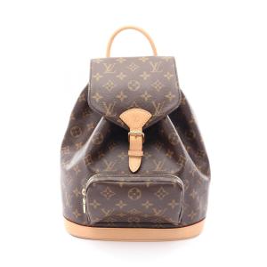 ルイ・ヴィトン モンスリPM モノグラム ブランドオフ LOUIS VUITTON リュックサック バックパック モノグラム 中古 レディース