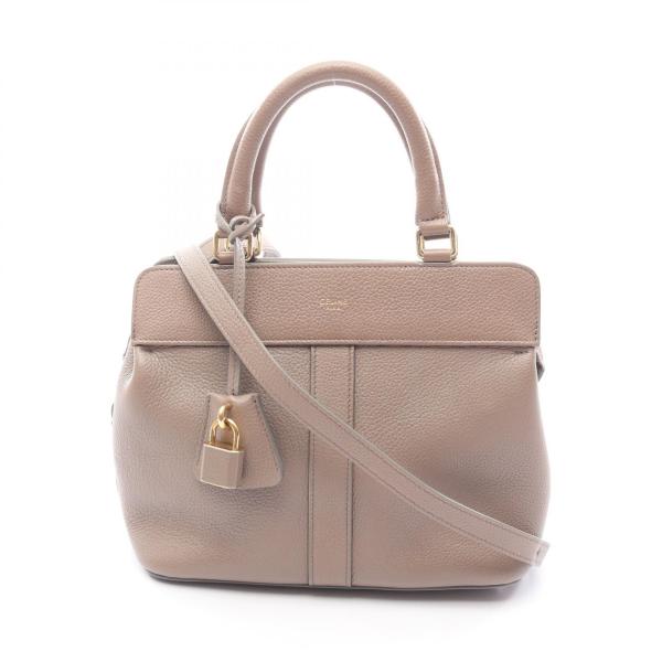 セリーヌ スモール カバ ドゥ フランス ブランドオフ CELINE レザー ハンドバッグ カーフレ...