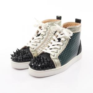 クリスチャンルブタン スパイクスタッズ ブランドオフ Christian Louboutin レザー スニーカー 中古 レディース