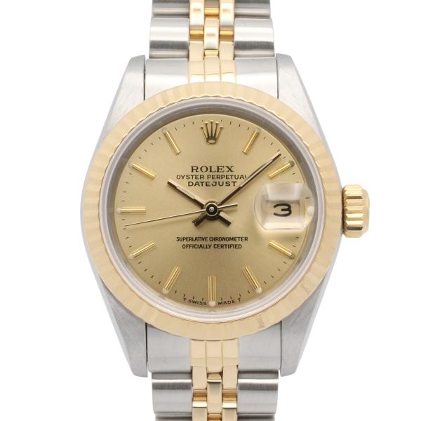 ロレックス デイトジャスト R番 ブランドオフ ROLEX K18（イエローゴールド） 腕時計 K1...