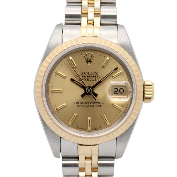ロレックス デイトジャスト R番 ブランドオフ ROLEX K18（イエローゴールド） 腕時計 K1...