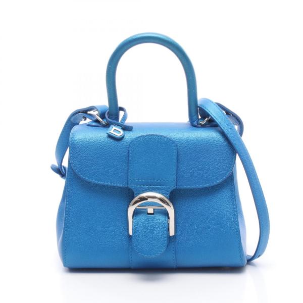 デルヴォー ブリヨンPM 2WAY ブランドオフ Delvaux レザー ハンドバッグ カーフレザー...