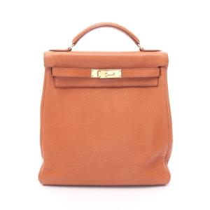 エルメス ケリーアドGM 内縫い ゴールド ブランドオフ HERMES その他 リュックサック バックパック ブッフル 中古 レディース