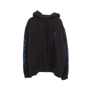 クロムハーツ バーティカルロゴ 裏起毛 ブランドオフ CHROME HEARTS コットン パーカー 中古 メンズ