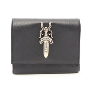 クロムハーツ エクストララージダガー ブランドオフ CHROME HEARTS レザー セカンドバッグ クラッチバッグ 中古 メンズ