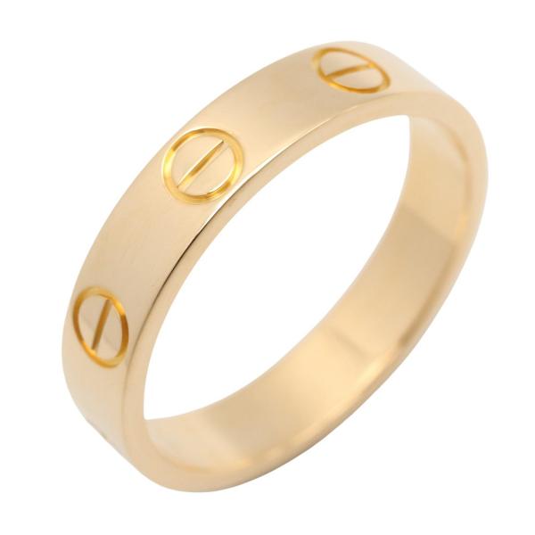 カルティエ ミニラブリング ブランドオフ CARTIER K18（イエローゴールド） リング・指輪 ...