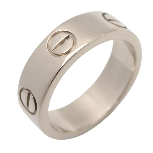 カルティエ ラブリング ブランドオフ CARTIER K18WG（ホワイトゴールド） リング・指輪 ...