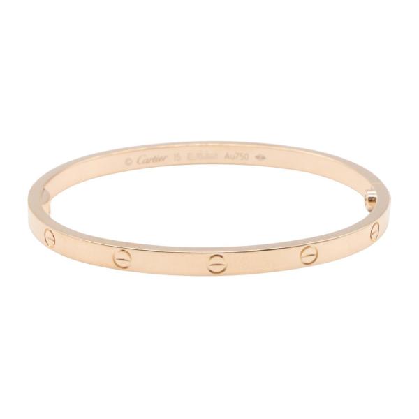 カルティエ ラブブレス SM ブランドオフ CARTIER K18PG（ピンクゴールド） ブレスレッ...