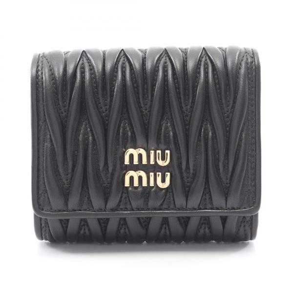 Miu Miu Miu Miu MATELASSE MIU 三つ折り財布