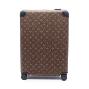 爆買 ルイ・ヴィトン ホライゾン55 ブランドオフ LOUIS VUITTON キャリーバッグ モノグラム・マカサー 中古 メンズ レディース