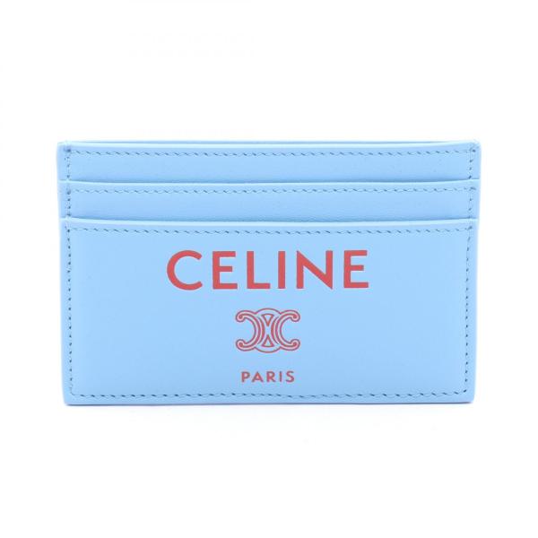 セリーヌ ミディアム カードホルダー ブランドオフ CELINE レザー カードケース メンズ