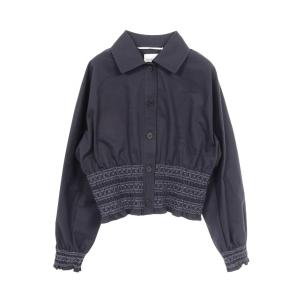 爆買 エルメス Veste taille brodee a smocks テール ブロデ ア スモック ブランドオフ HERMES その他 その他ジャケット 中古 レディース