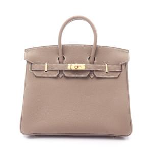 エルメス バーキン25 エトゥープ ブランドオフ HERMES その他 ハンドバッグ トゴ 中古 レディース