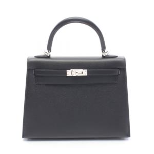 エルメス ケリー25 外縫い 2WAY ブランドオフ HERMES その他 ハンドバッグ ヴォーエプソン 中古 レディース