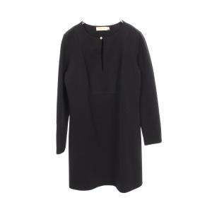 トリーバーチ ロゴボタン 長袖 ブランドオフ Tory Burch ナイロン ワンピース 中古 レディース