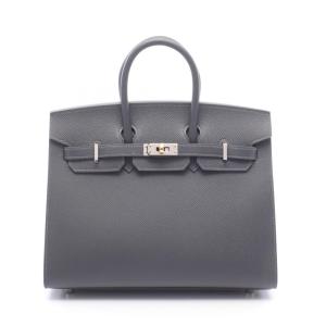 エルメス バーキン25 セリエ ブランドオフ HERMES レザー ハンドバッグ ヴォーエプソン 中古 レディース