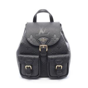 ルイ・ヴィトン バックアップ モノグラムアンプラント ノワール ブランドオフ LOUIS VUITTON リュックサック バックパック モノグラム・
