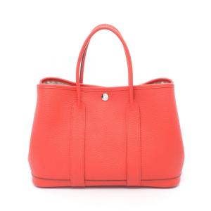 爆買 エルメス ガーデンパーティTPM ブランドオフ HERMES レザー トートバッグ ヴァッシュカントリー 中古 レディース